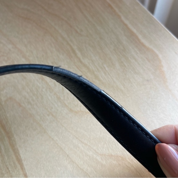 Stella McCartney Falabella black quilted tote with silver chain hardware vegan - Picture 13 of 16